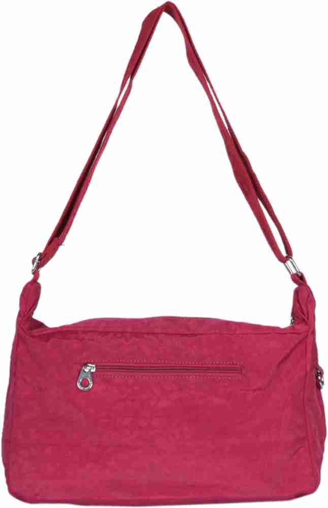 Buy DAVID JONES Women's Sling Bag (Red) at