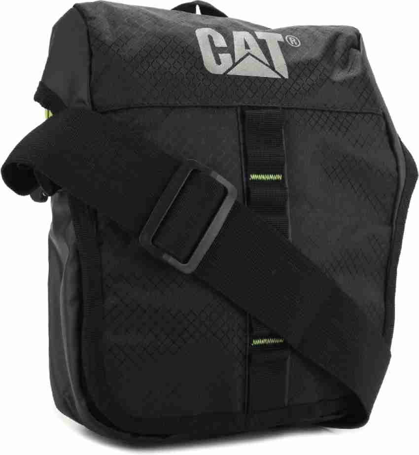 CAT Green Black Sling Bag Rock Tablet Black and Apple Green