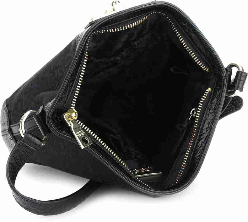 Dkny black sling discount bag