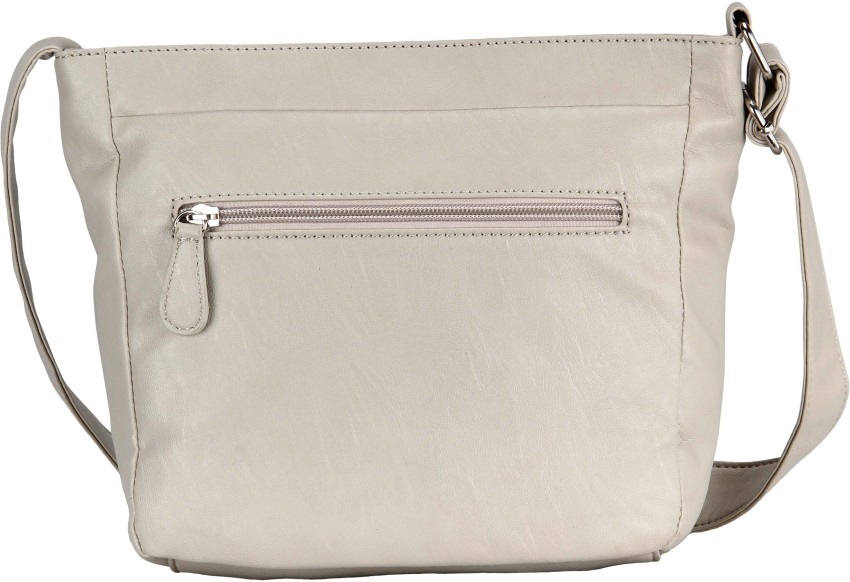 LAVIE Grey Sling Bag DOVER CSB MULTIZIP LT.GREY Price in India