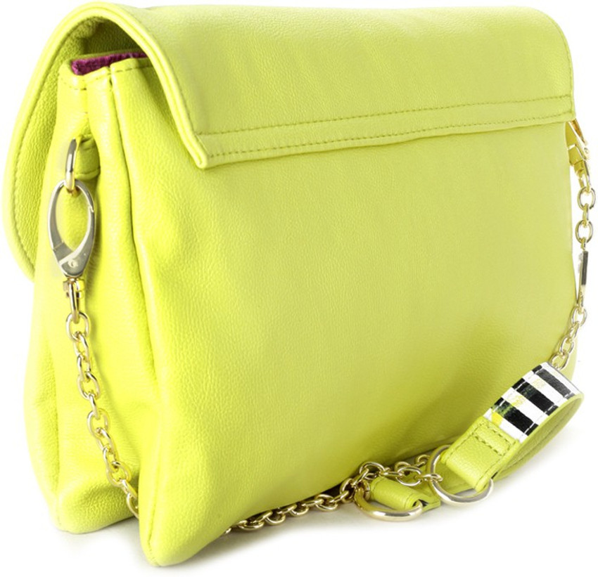 STEVE MADDEN Green Sling Bag Chr Price in India Flipkart