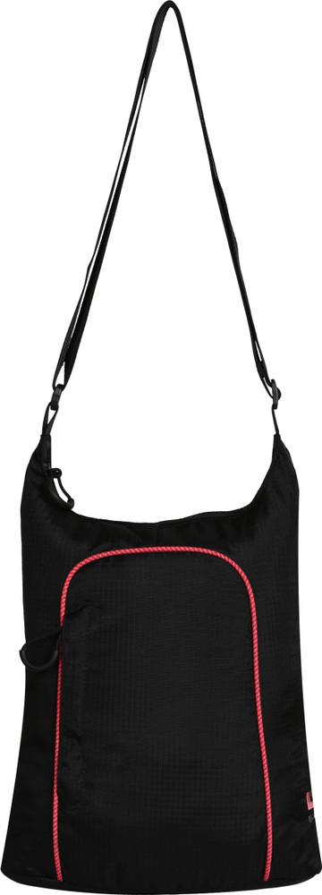 Wildcraft Black Sling Bag Wiki Flick it Black Price in India