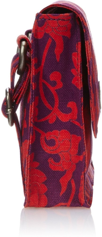 Covo Purple Sling Bag Hcss004p Purple Price in India Flipkart