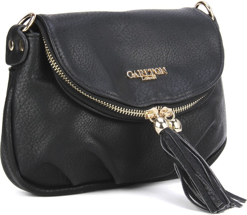 CARLTON LONDON Sling Bag Black Price in India Flipkart