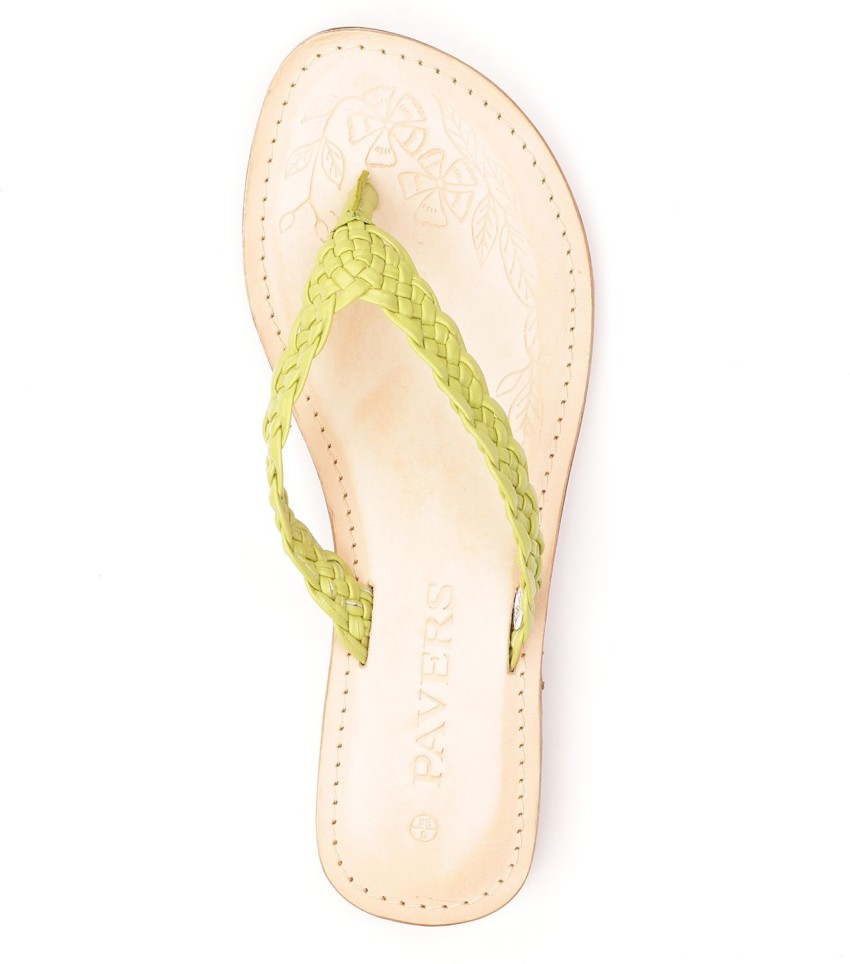 PAVERS ENGLAND Slippers Buy LIME Color PAVERS ENGLAND Slippers