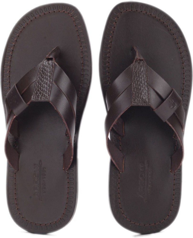 Flipkart men's cheap leather slippers