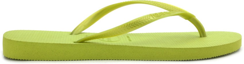 Havaianas Women Slim Women Flip Flops Buy Lime Green Color