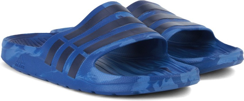 ADIDAS DURAMO SLIDE MARBLED Slippers - Buy CROYAL/MIDIND/BLUE Color MARBLED Slippers Online at Best Price - Shop Online for Footwears in India | Flipkart.com