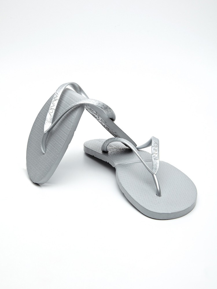 Salvatos Women Silver Folding Flip Flops Buy Grey Color Salvatos Women Silver Folding Flip Flops Online at Best Price Shop Online for Footwears in India Flipkart