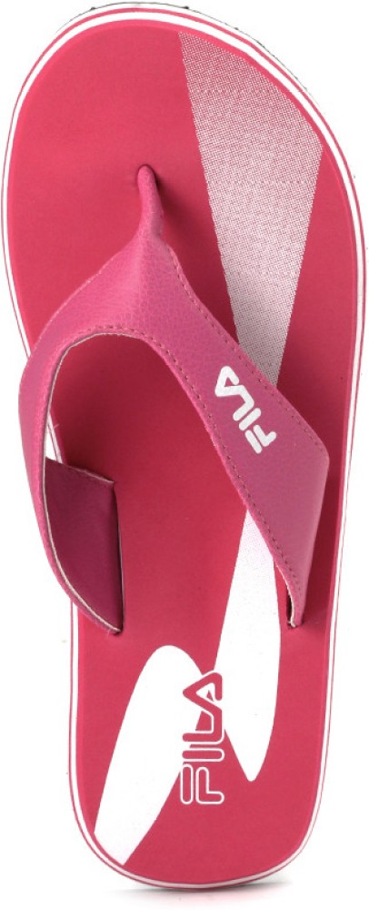 Fila flip outlet flops pink