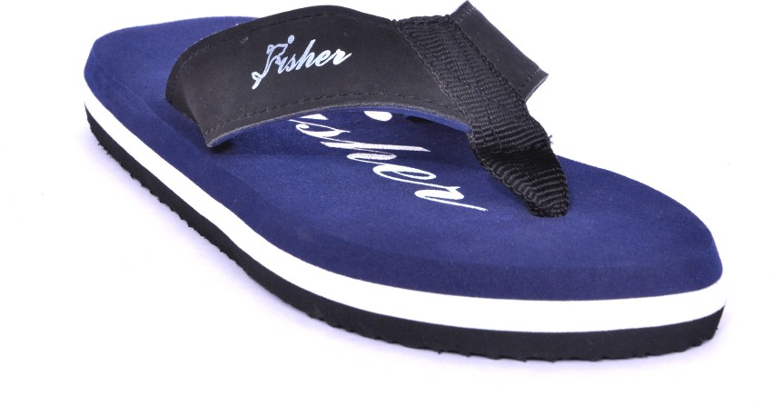 Fisher Men Soft Pad Flip Flops Buy Navy Color Fisher Men Soft