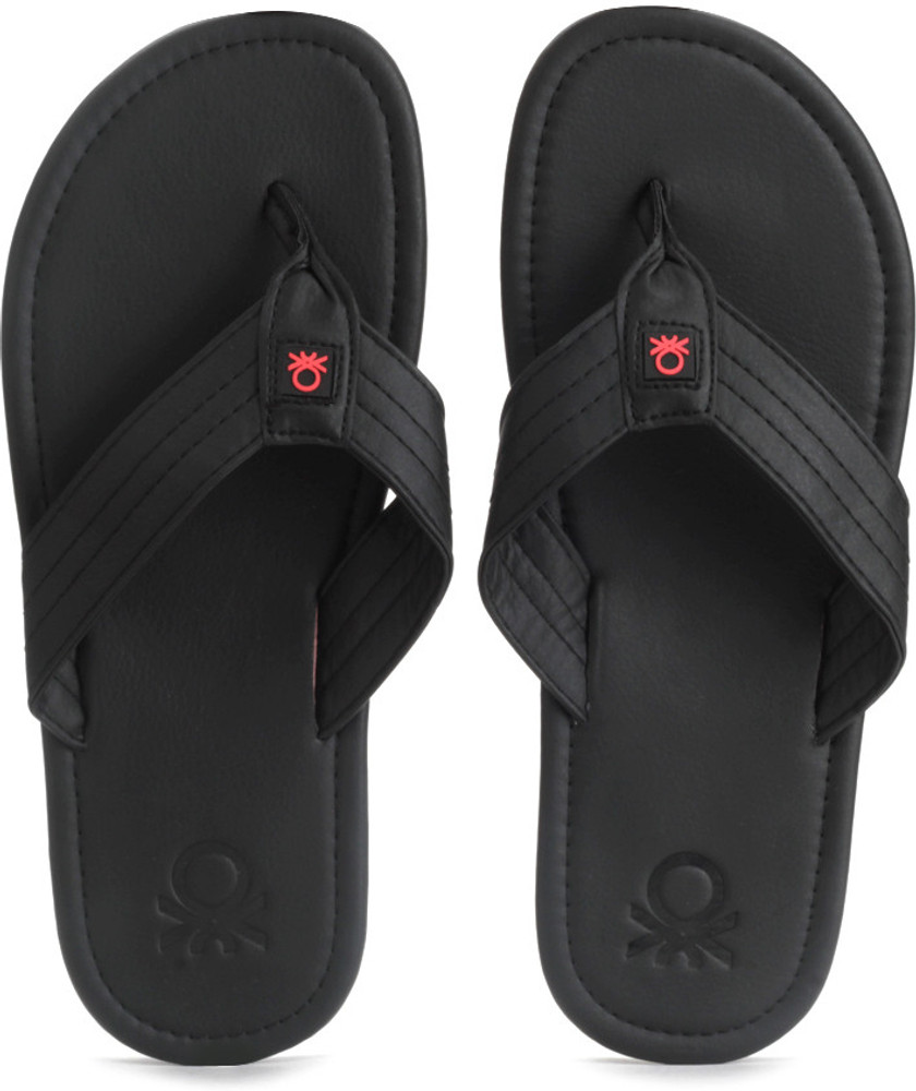 Benetton slippers black 2025