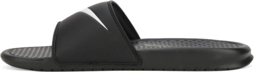 NIKE BENASSI SWOOSH Slides Buy BLACK WHITE NOIR VRAI BLANC Color