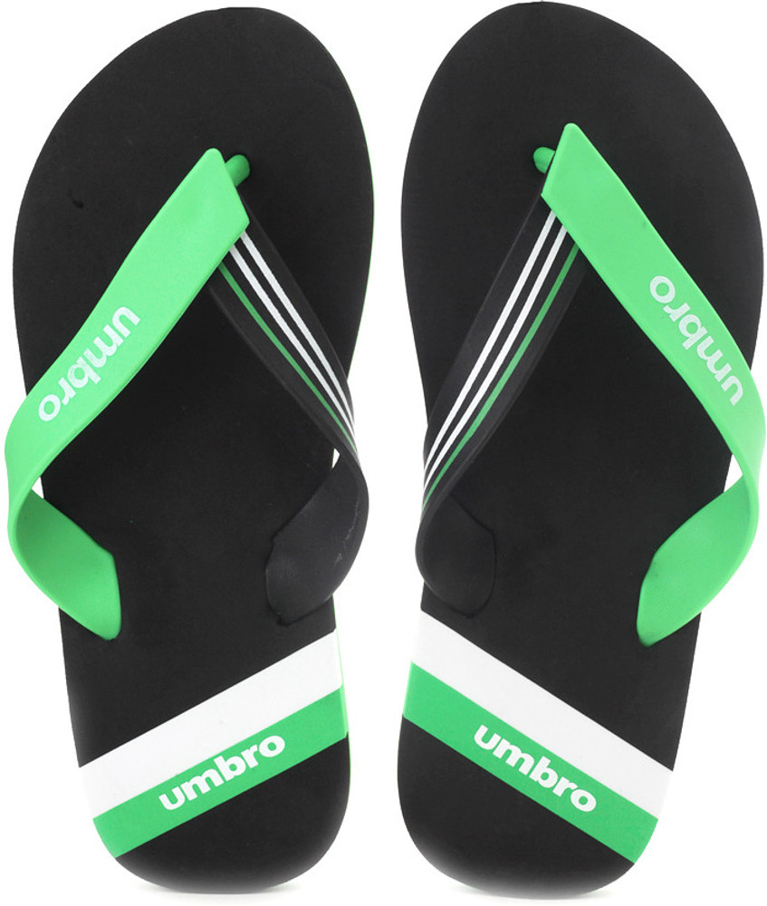 UMBRO Men Flip Flops Buy Green Black Color UMBRO Men Flip Flops