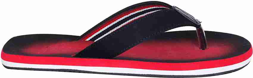 Kraasa Men Men Synthetic Leather Chappal Red Slippers Buy Red