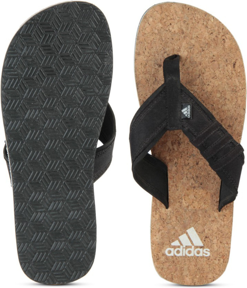 ADIDAS Men BEACH CORK Slippers Buy BLACK WHITE DKGREY Color