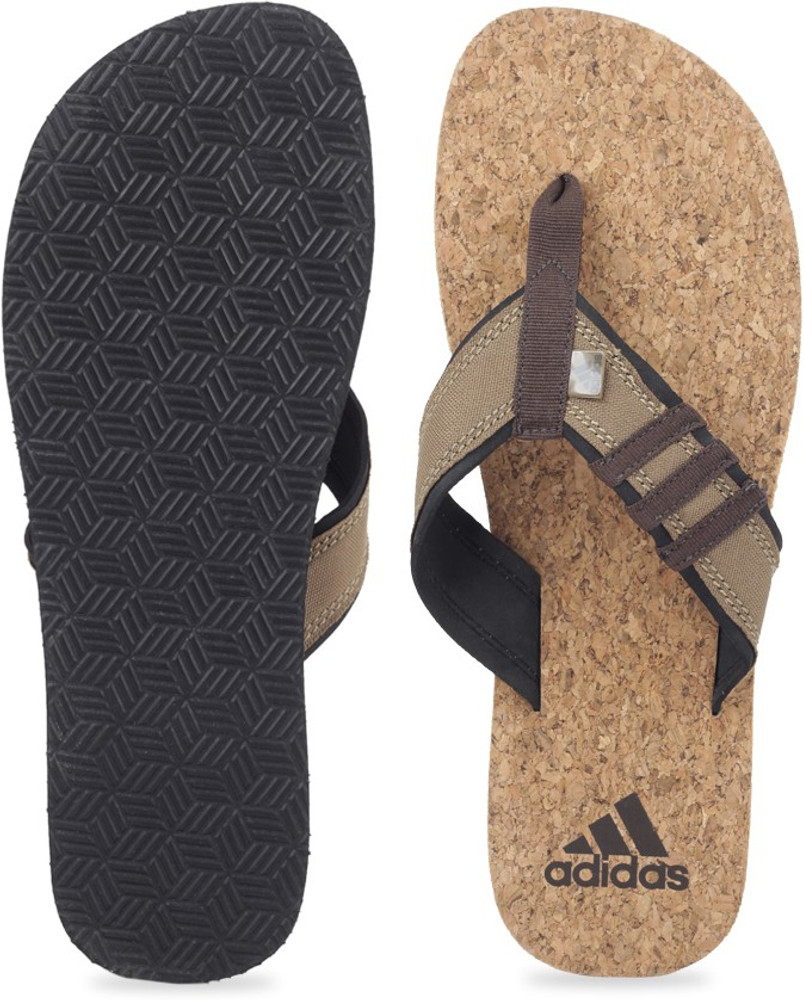 Adidas cork slipper deals