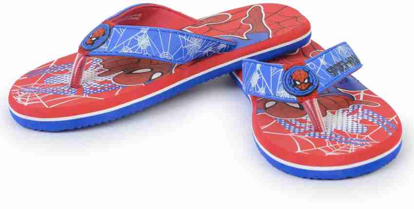 Spiderman light up flip on sale flops