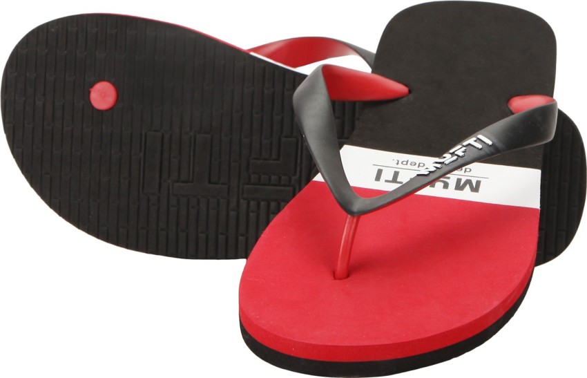 MUFTI Men Flip Flops Buy 03 RED Color MUFTI Men Flip Flops