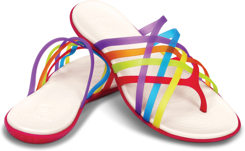 Crocs huarache shop ladies flip flops
