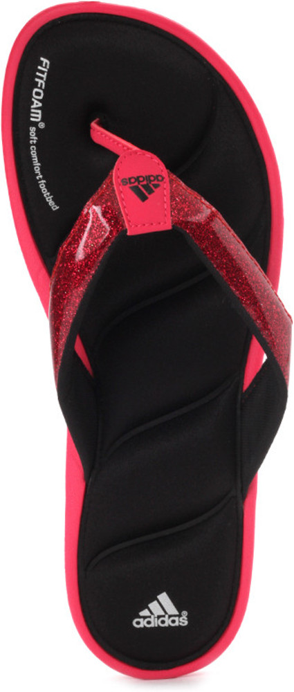 Sparkly best sale adidas slides