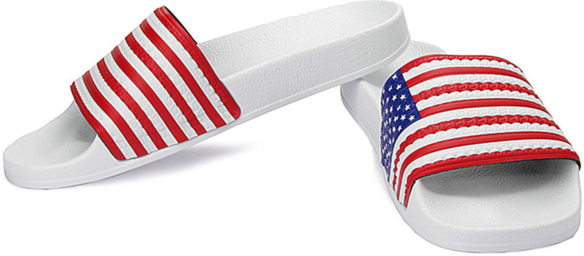 Adidas american flag new arrivals slides
