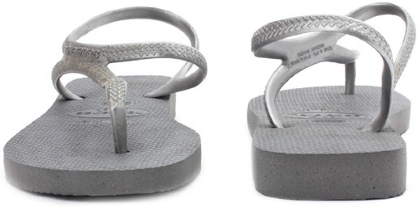 Havaianas Women Flash Urban Women Flip Flops Buy Grey Silver