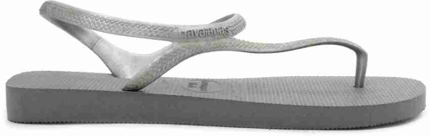 Havaianas Women Flash Urban Women Flip Flops Buy Grey Silver