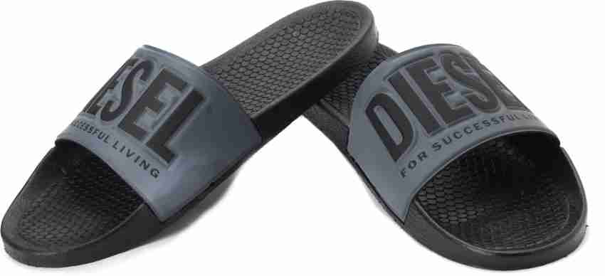 Diesel mens slippers on sale