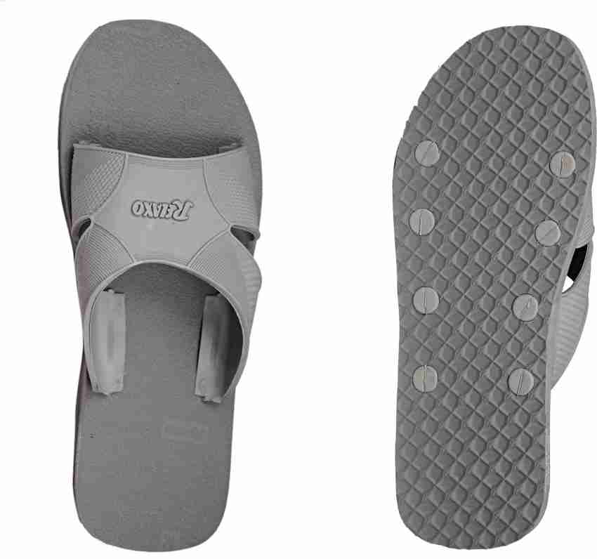 Relaxo Men Slippers Buy Grey Color Relaxo Men Slippers Online at