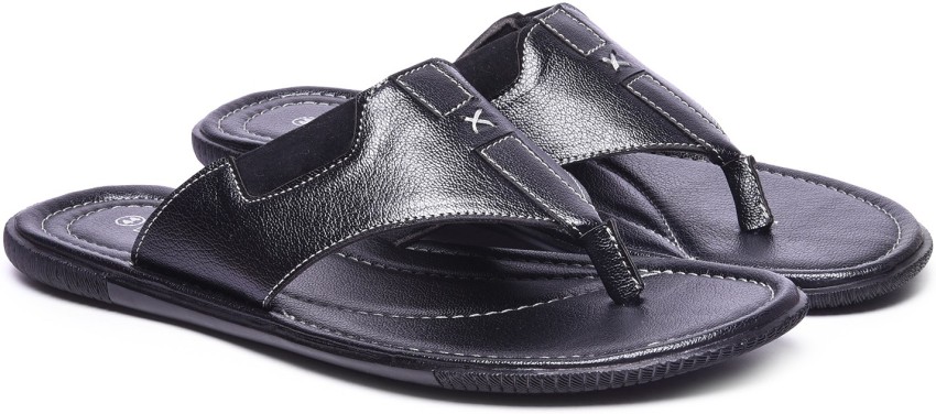 ANDREW SCOTT Men Slippers Buy Black Color ANDREW SCOTT Men