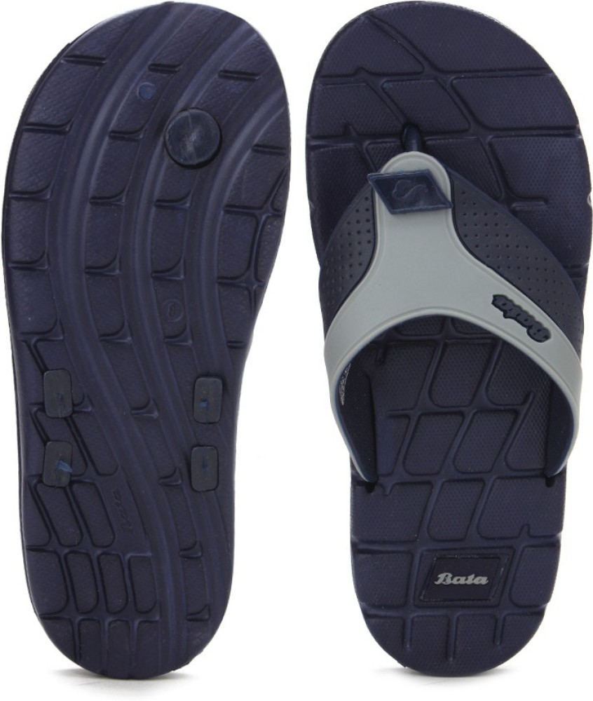 Bata hot sale slippers blue