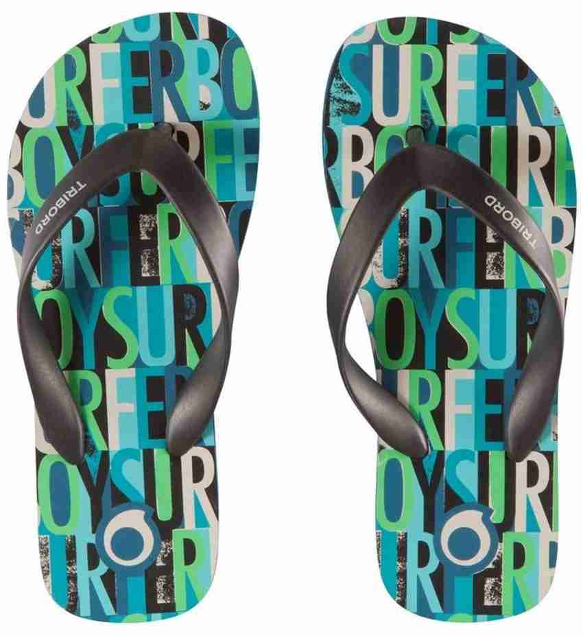 Buy Multicolor Color TRIBORD Women Flip Flops Online at Best Price