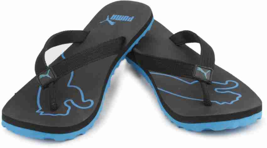 Puma colaba discount black flip flop