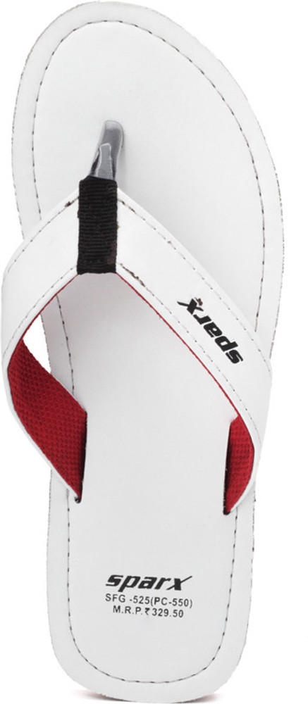 Sparx white chappal 2025