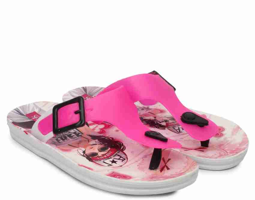 Stuck Women College Girl Slippers - Buy Pink Color Stuck Women College Girl  Slippers Online at Best Price - Shop Online for Footwears in India