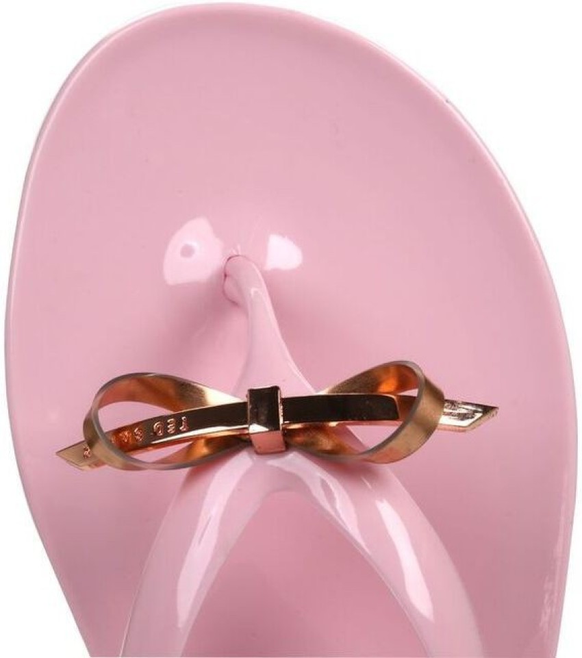 Ted baker best sale pink flip flops