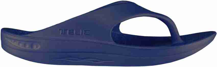 Telic Men Flip Flops Buy Navy Color Telic Men Flip Flops Online