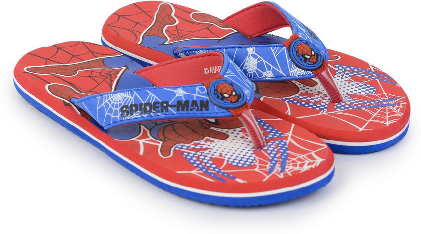 spiderman light up flip flops