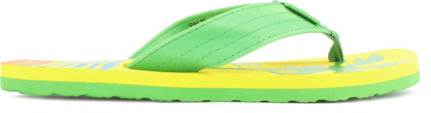 FILA Men Palm Slippers Buy Yel Grn Color FILA Men Palm Slippers