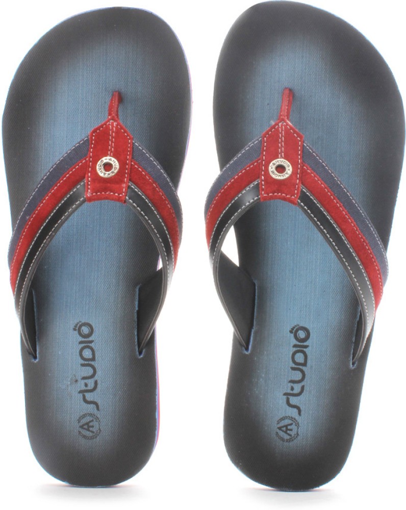 AT Studio Men Slippers Buy Black Red Blue Color AT Studio Men