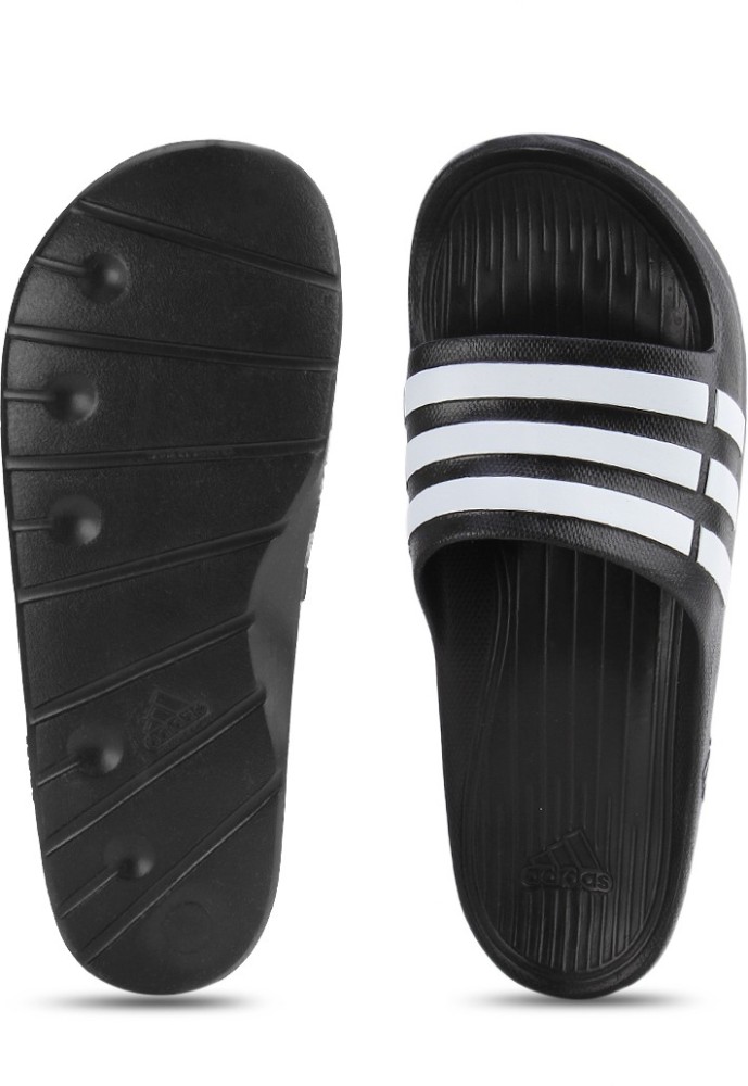 ADIDAS Men DURAMO SLIDE Slippers Buy BLACK1 WHT BLACK1 Color ADIDAS Men DURAMO SLIDE Slippers Online at Best Price Shop Online for Footwears in India Flipkart