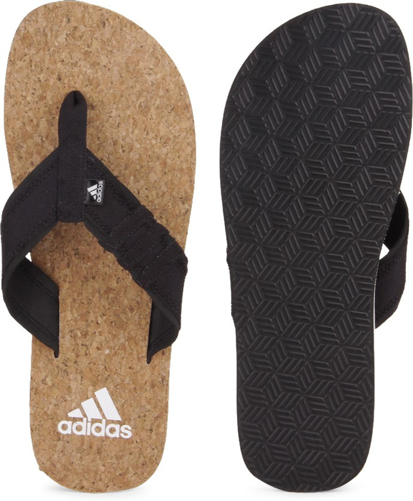 Adidas cork flip flops shop