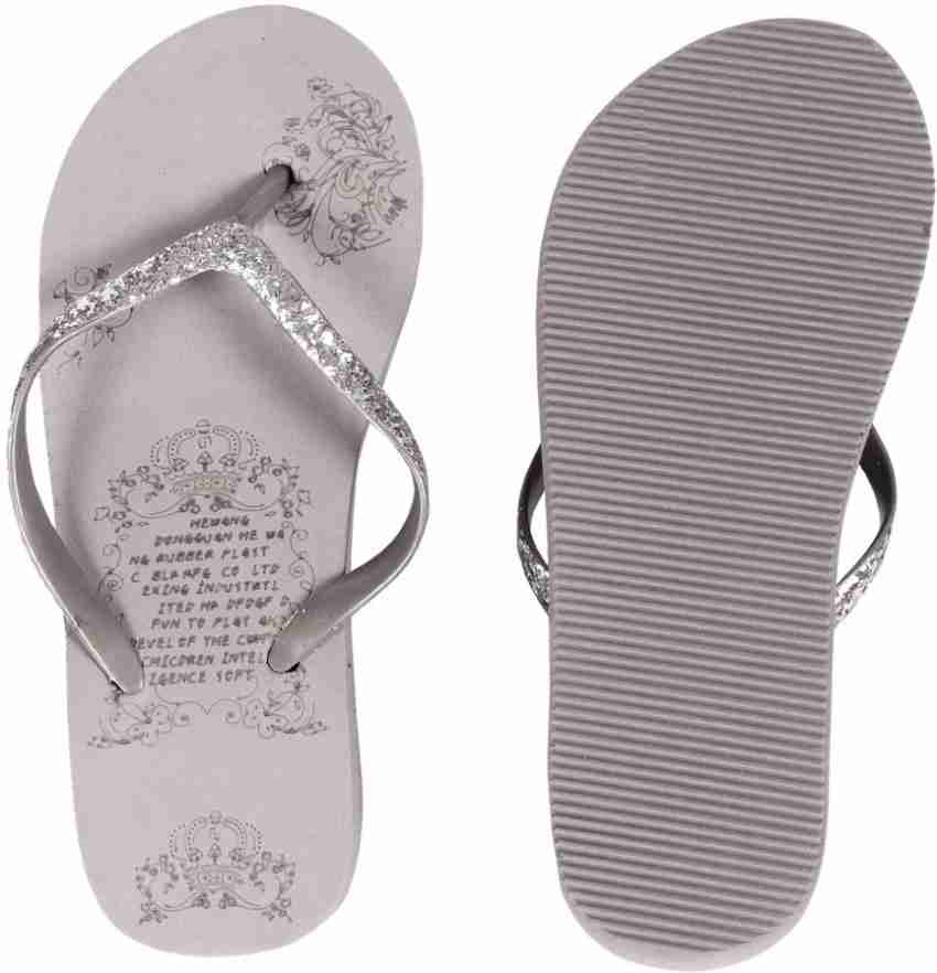 Anand Archies Women Flip Flops Buy Grey Color Anand Archies