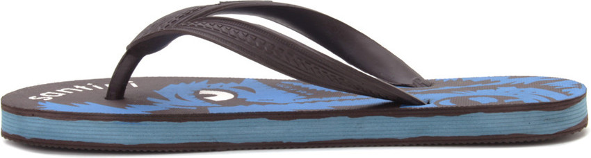 Santini Men Airwalk Flip Flops Buy Brown Sky Blue Color Santini