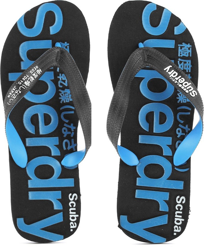 Superdry Men Scuba Slippers Buy Black Electric Blue Wash Color Superdry Men Scuba Slippers Online at Best Price Shop Online for Footwears in India Flipkart