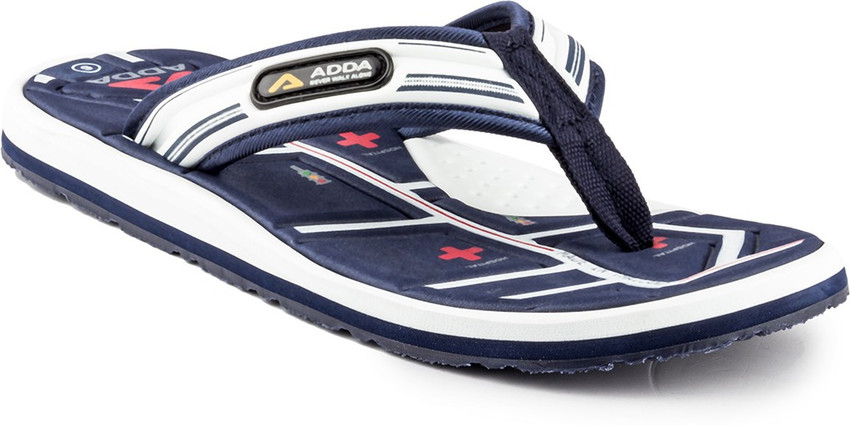 Adda omega sales navy blue slippers