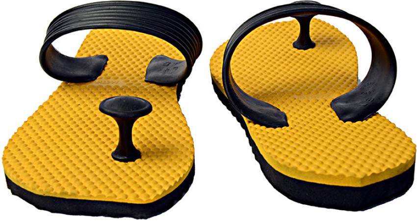 Methiyadi Men Yoga Flip Flops Buy Yellow Black Color Methiyadi