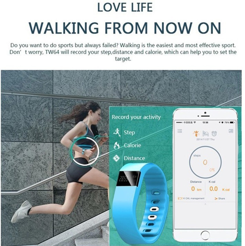 FKU TW64 Fitness Smart Band Price in India Buy FKU TW64 Fitness