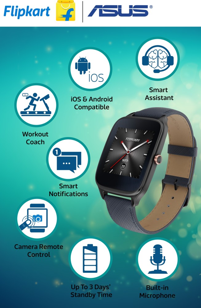 Asus cheap zenwatch ios